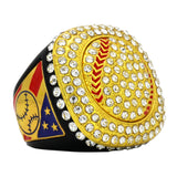 GEN25A Black All Stones 1 Ring