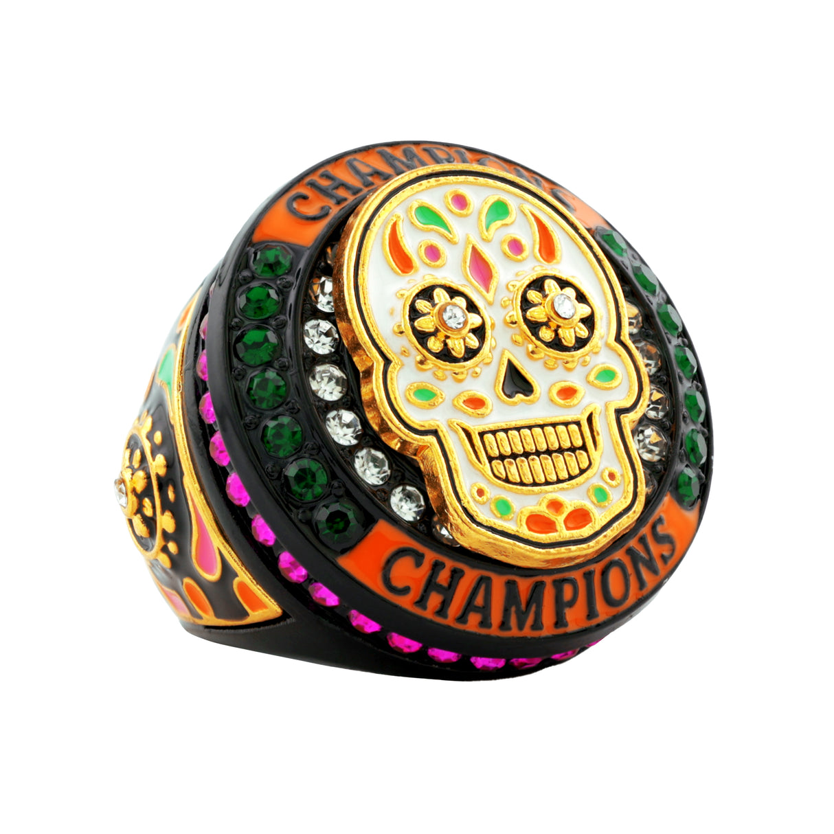 GEN26 Skull Black Tournament Champions Ring
