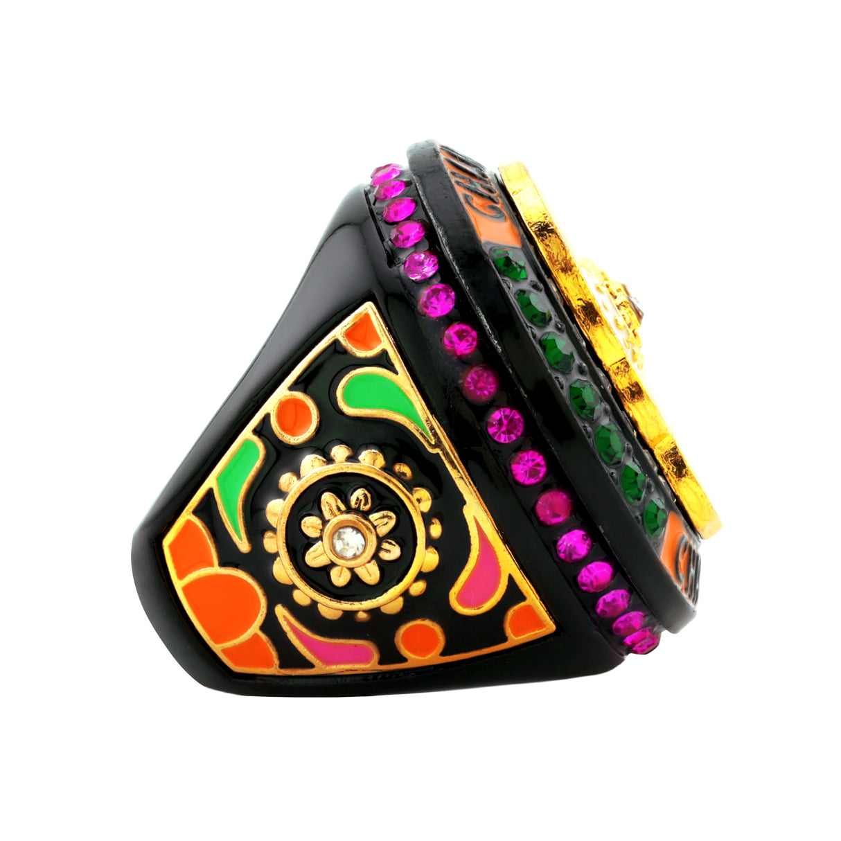 GEN26 Skull Black Tournament Champions Ring