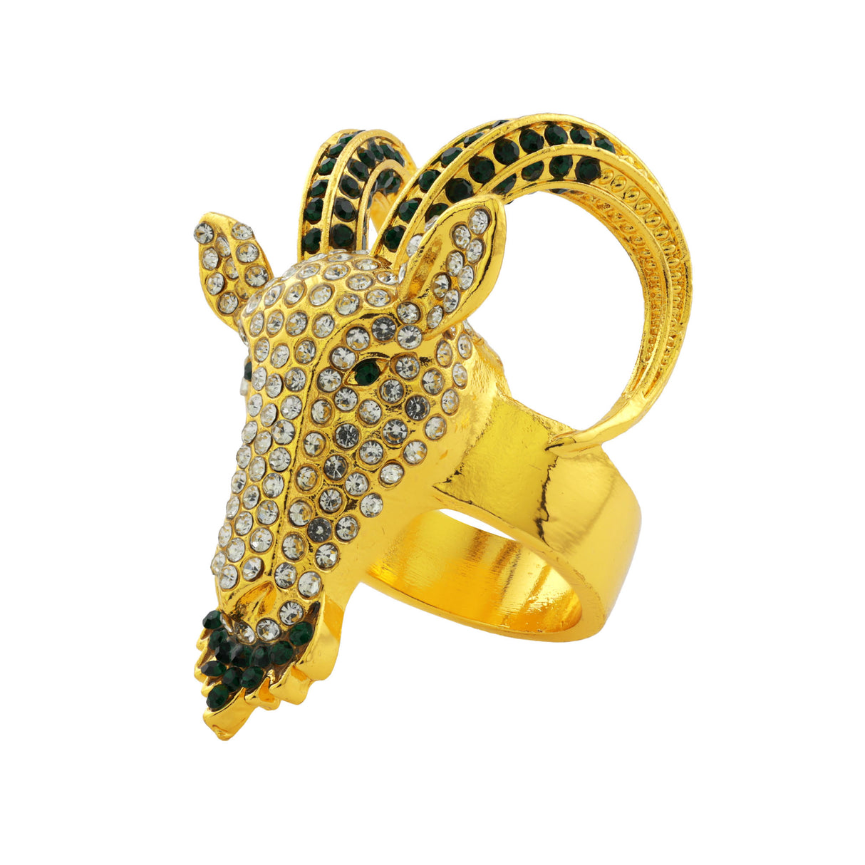 GEN26 Goat Gold/Clear/Black Ring