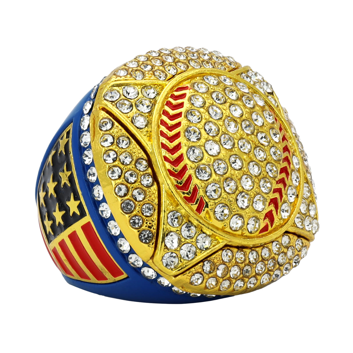 GEN25B Royal Blue All Stones 1 Ring