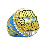 Home Run Blue&Gold Ring