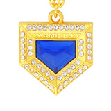 Pendant26 Champions Chain Gold/Blue