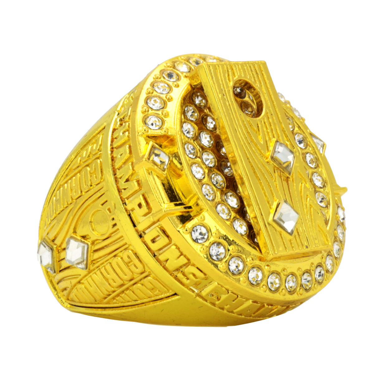 Cornhole25 Gold Champions Ring