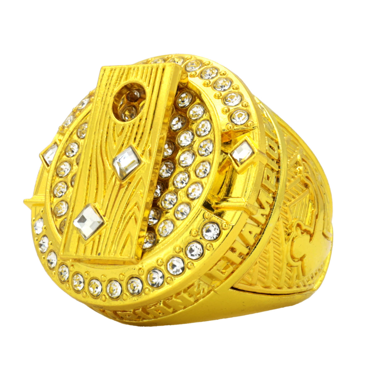Cornhole25 Gold Champions Ring
