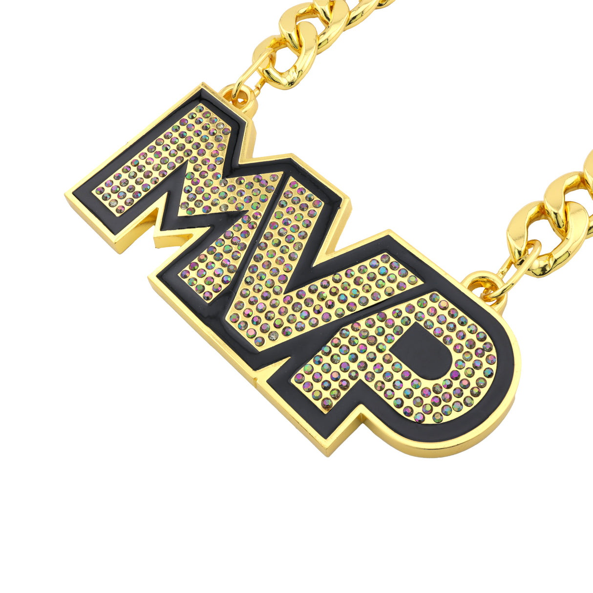 MVP26 Stone Chain Gold/Rainbow