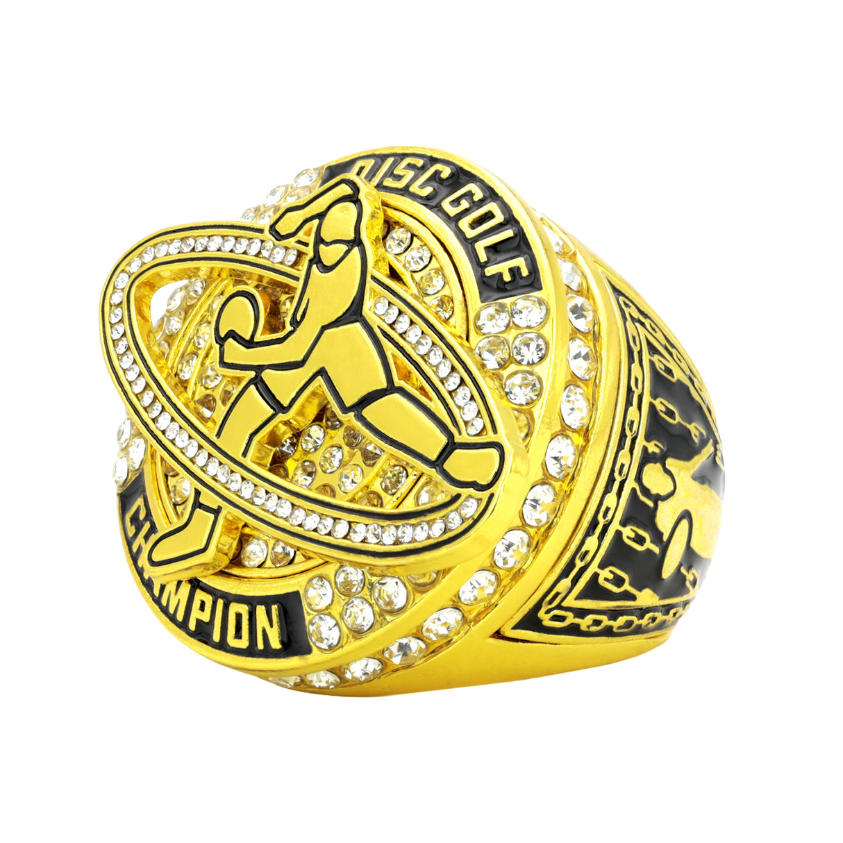 Disc27 Gold Champions Ring