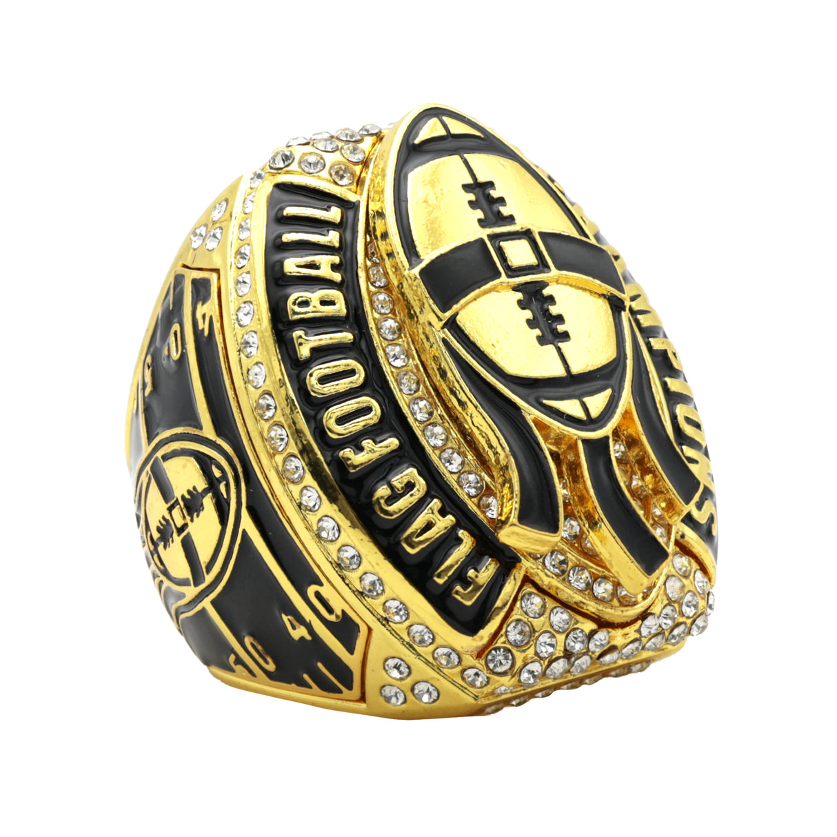 Football26A Flag Football Gold Champions Ring