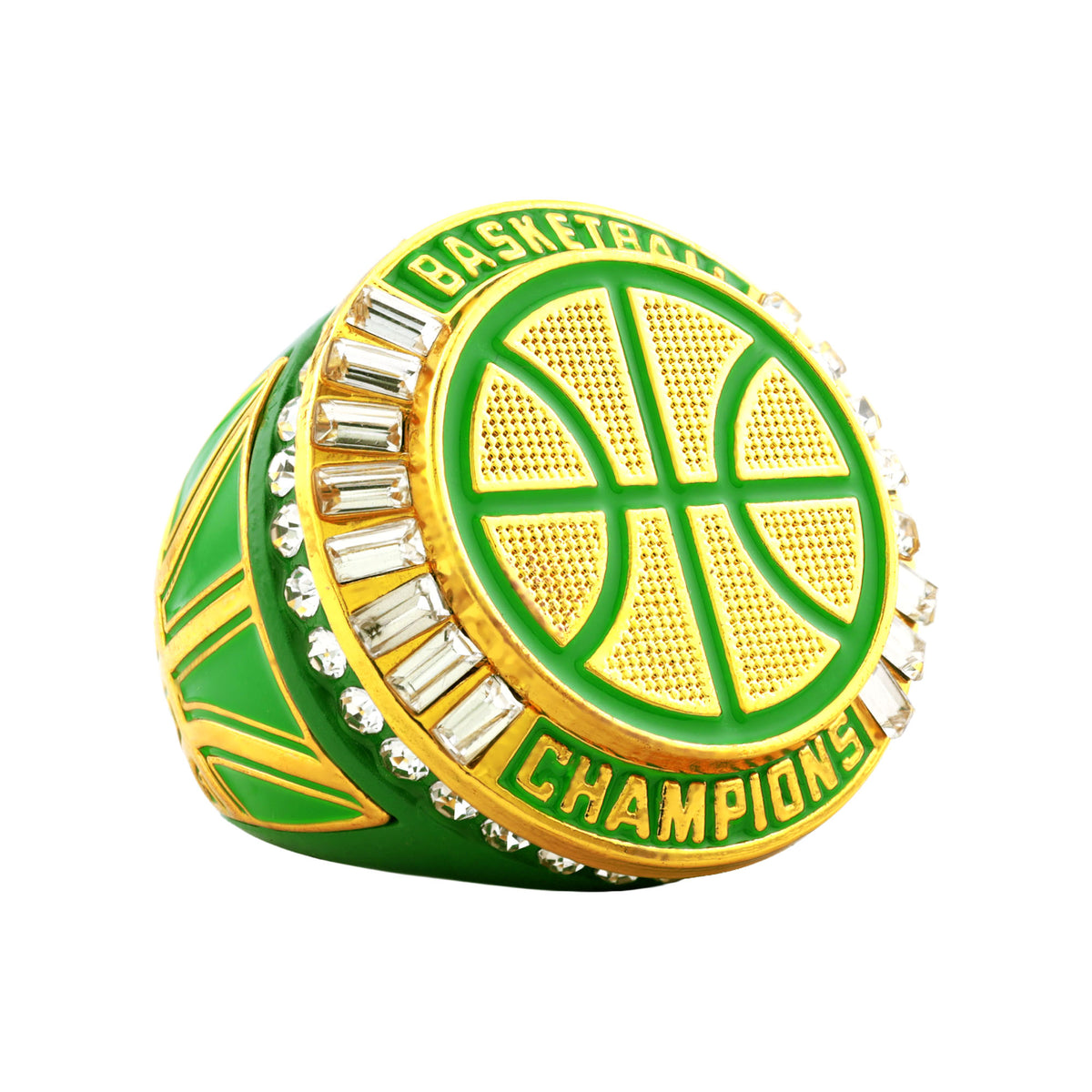 Basketball27A Green&Gold Champions Ring