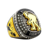 Wrestling26 Gunmetal Champions Ring