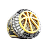 Basketball27B Gunmetal&Gold Champions Ring