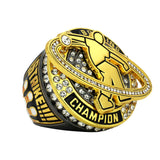 Bowling27 Gunmetal&Gold Champions Ring