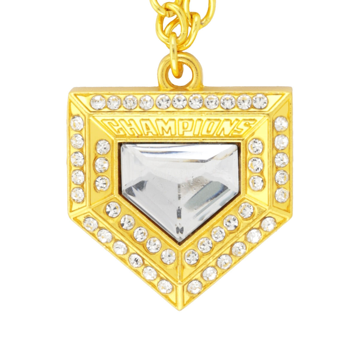 Pendant26 Champions Chain Gold/Clear