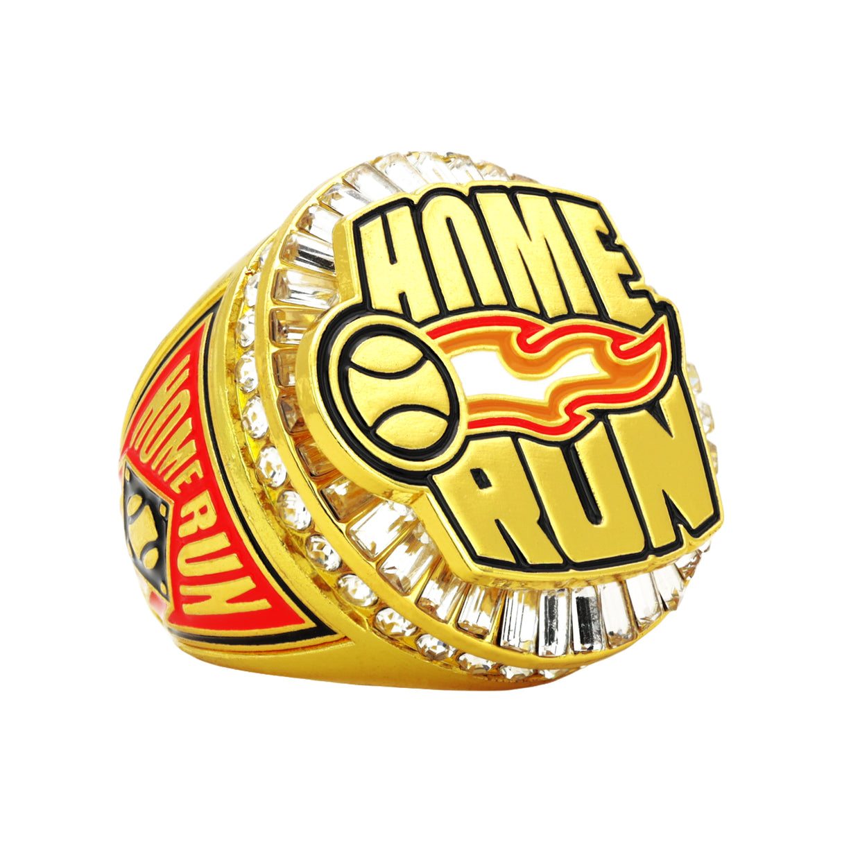 Home Run Gold Ring