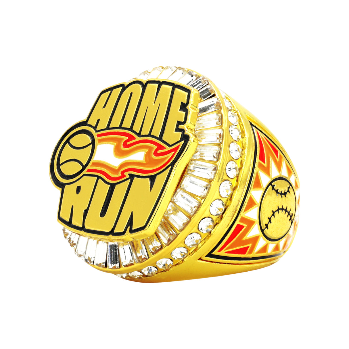 Home Run Gold Ring