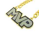MVP26 Stone Chain Gold/Light Blue