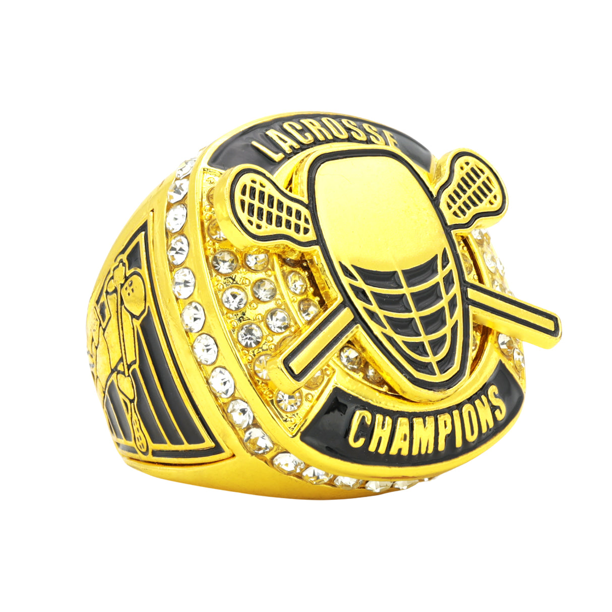 Lacrosse27 Gold Champions Ring