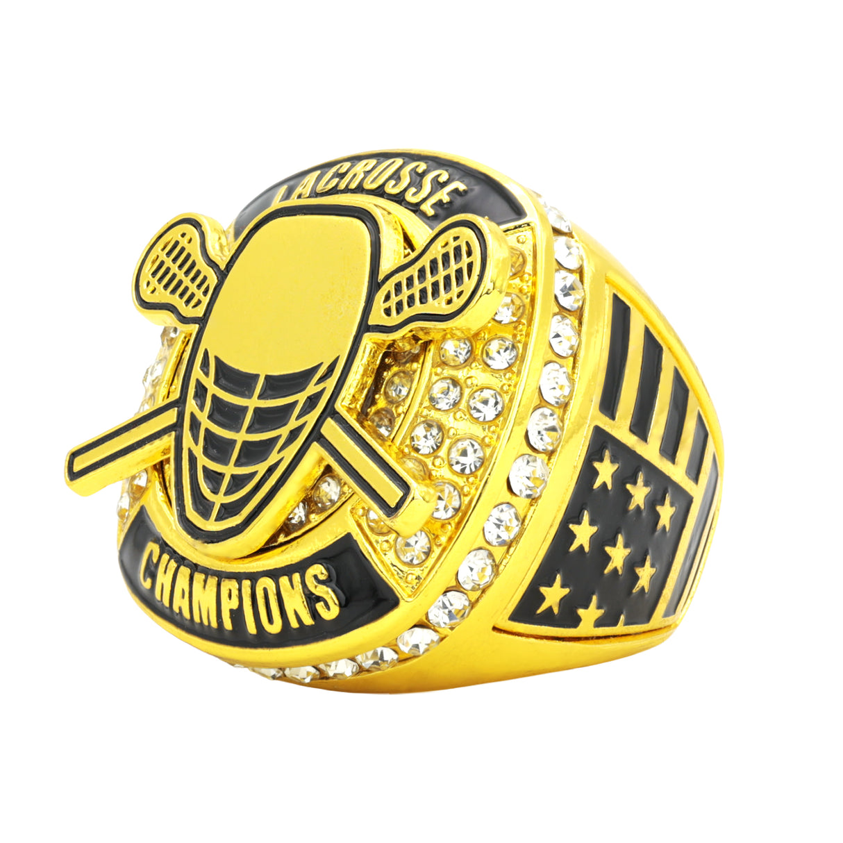 Lacrosse27 Gold Champions Ring