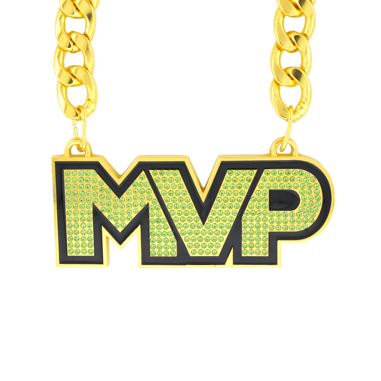 MVP26 Stone Chain Gold/Green