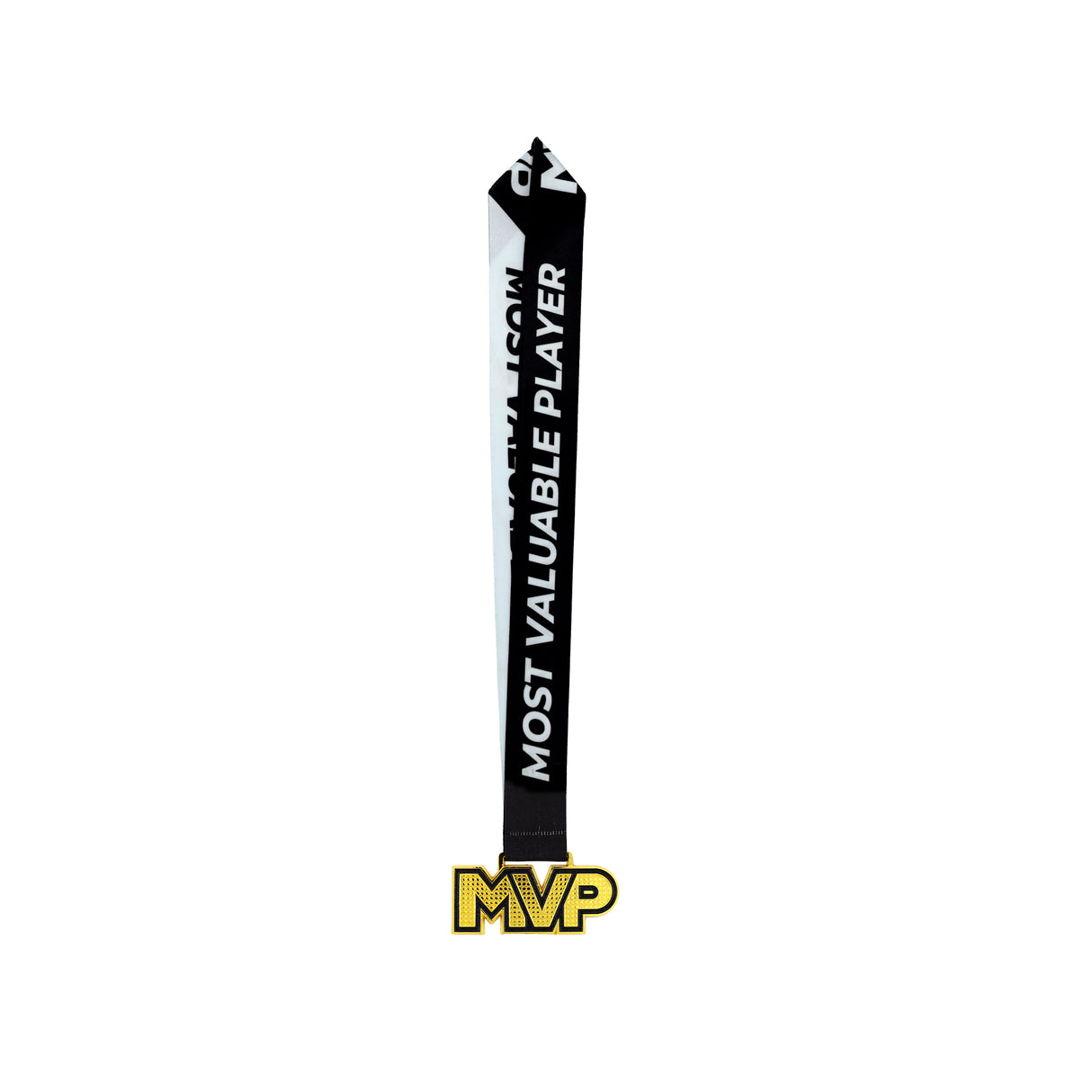 MED25 MVP 4" Medal - Gold/Black Matte