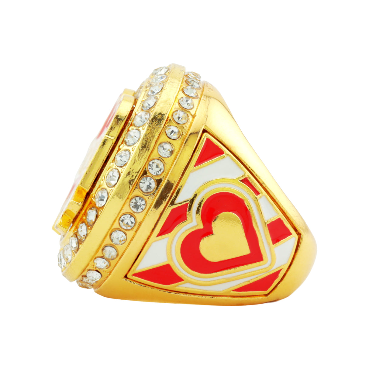 GEN26 Mother's Day All Stone Gold Ring
