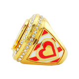 GEN26 Mother's Day All Stone Gold Ring