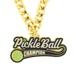 Pickleball26 Gold Champions Stone Chain