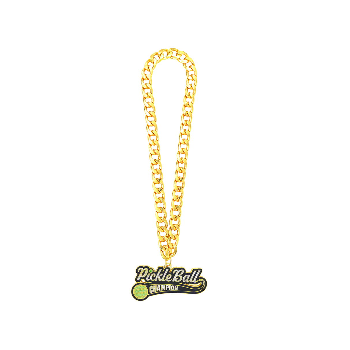 Pickleball26 Gold Champions Stone Chain