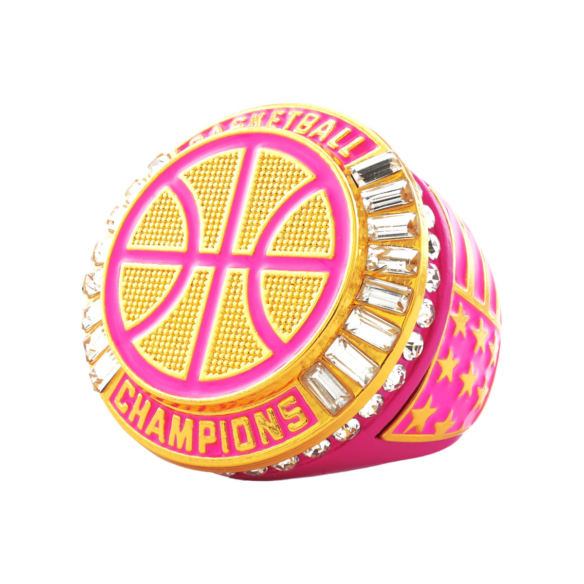 Basketball27A Pink&Gold Champions Ring