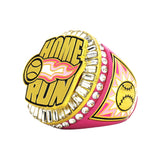 Home Run Pink&Gold Ring
