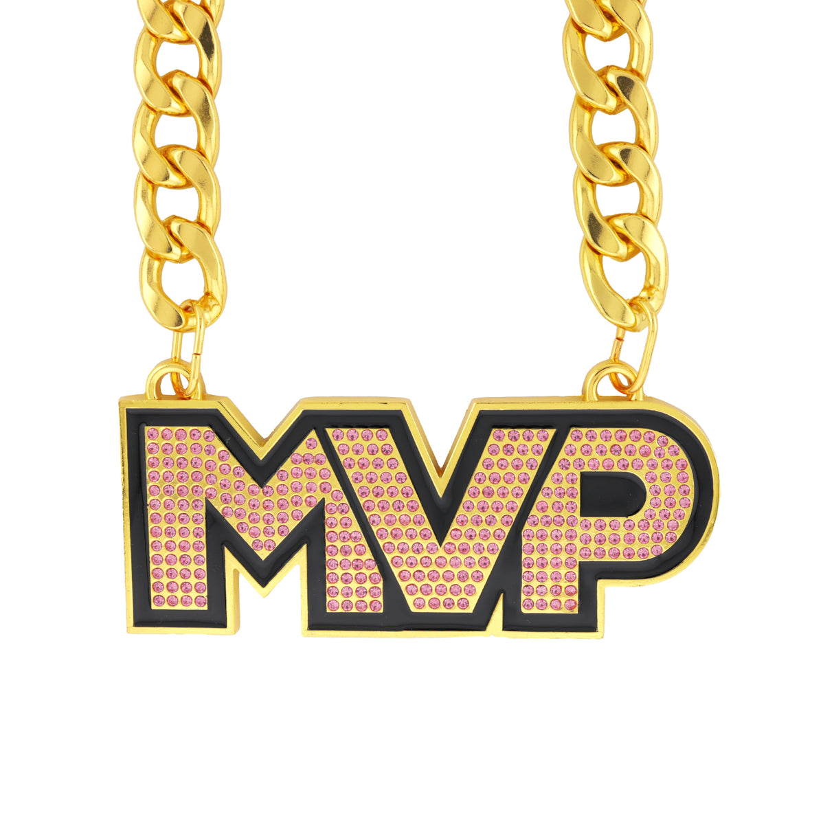 MVP26 Stone Chain Gold/Pink