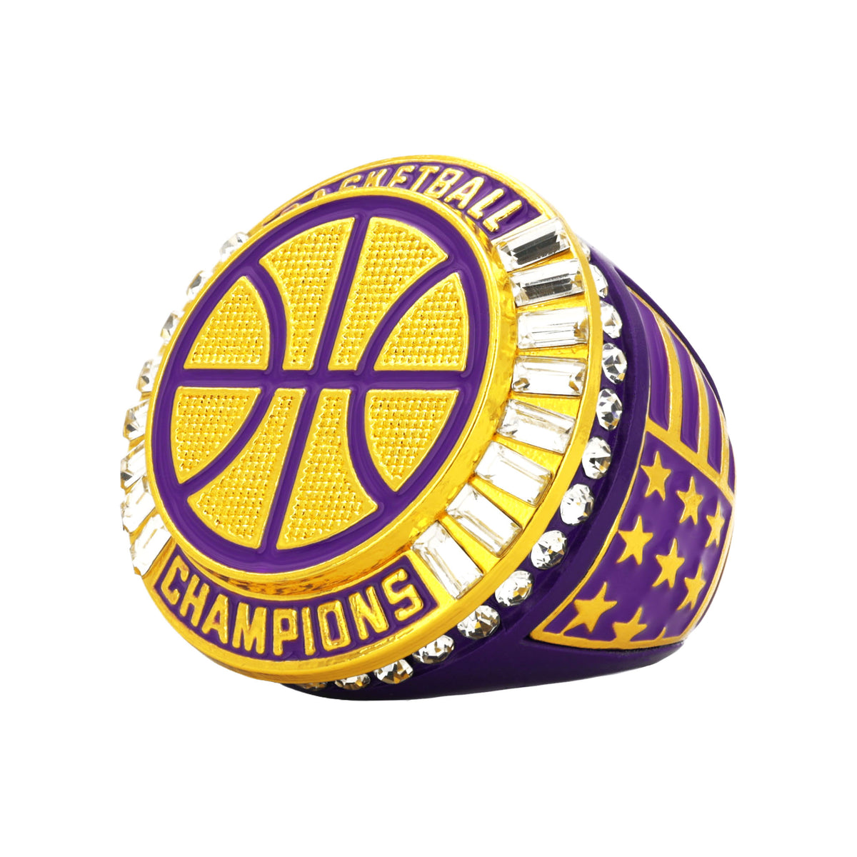Basketball27A Purple&Gold Champions Ring