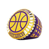 Basketball27A Purple&Gold Champions Ring