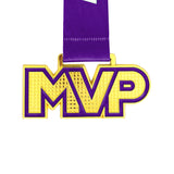 MED25 MVP 4" Medal - Gold/Grape