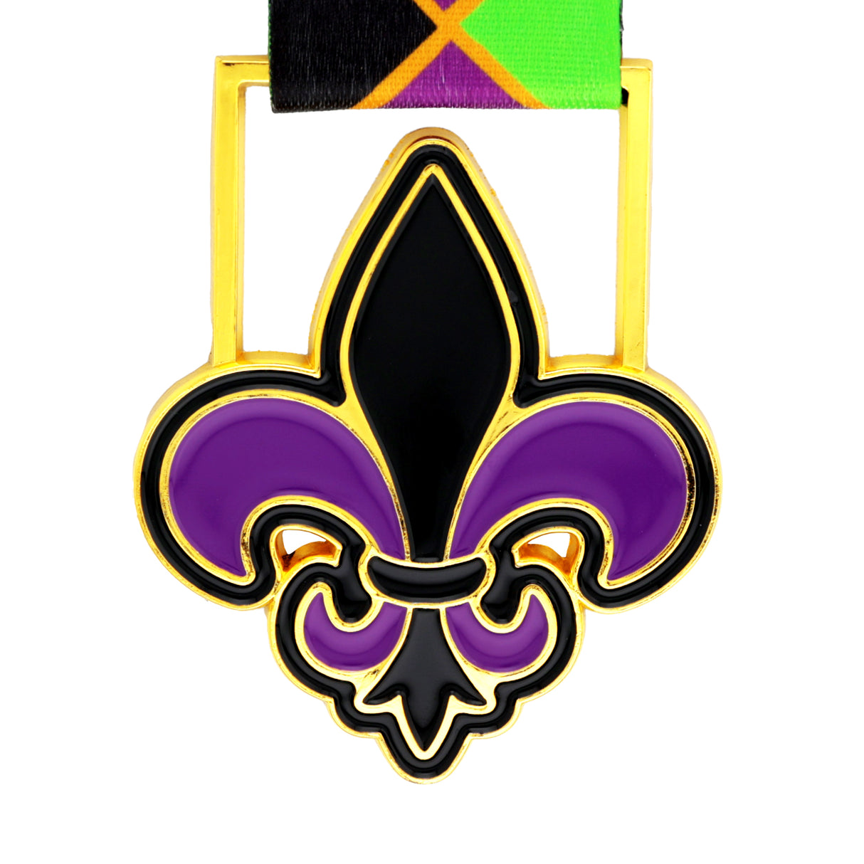 MED26 Fleur De Lis Gold Medal