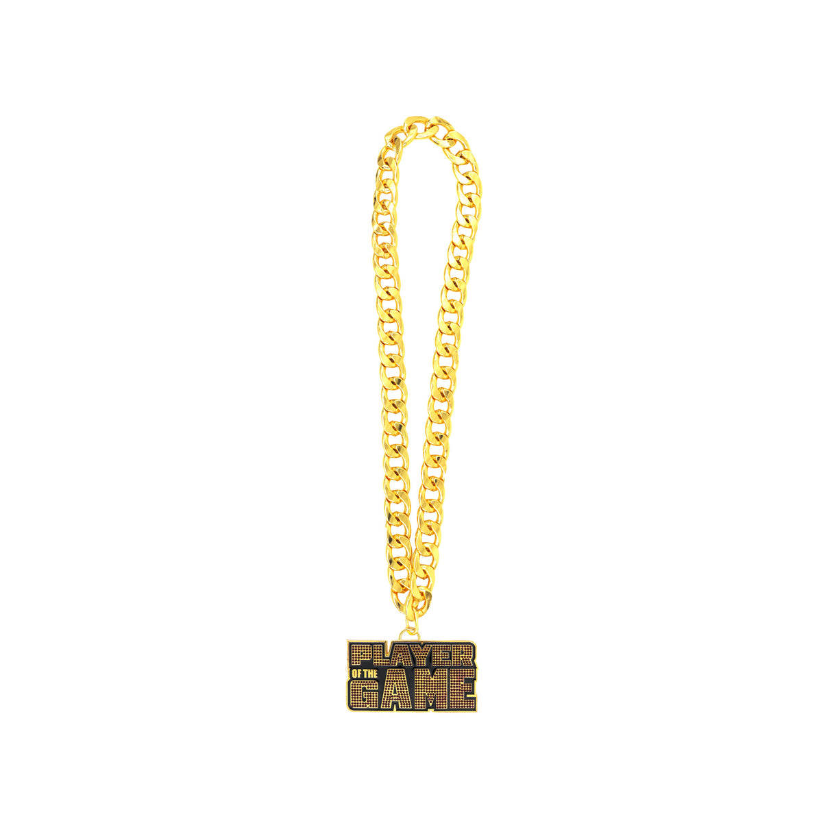 Player Of The Game Stone Chain Gold&Purple