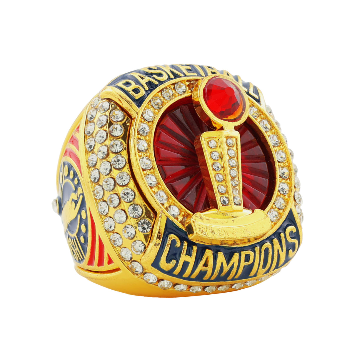 Basketball25 Goldout Champions Ring