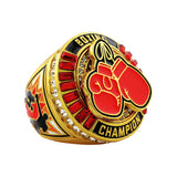 Boxing27 Gold&Red Champions Ring