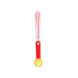 MED27 3'' Gold/Red&White Baseball Medal