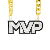 MVP26 Stone Chain White/Gold/Clear
