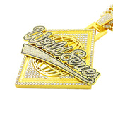 World Series Gold Stone Chain
