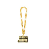 Golf25 Longest Drive Gold Stone Chain