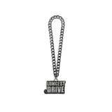 Golf25 Longest Drive Gunmetal Stone Chain