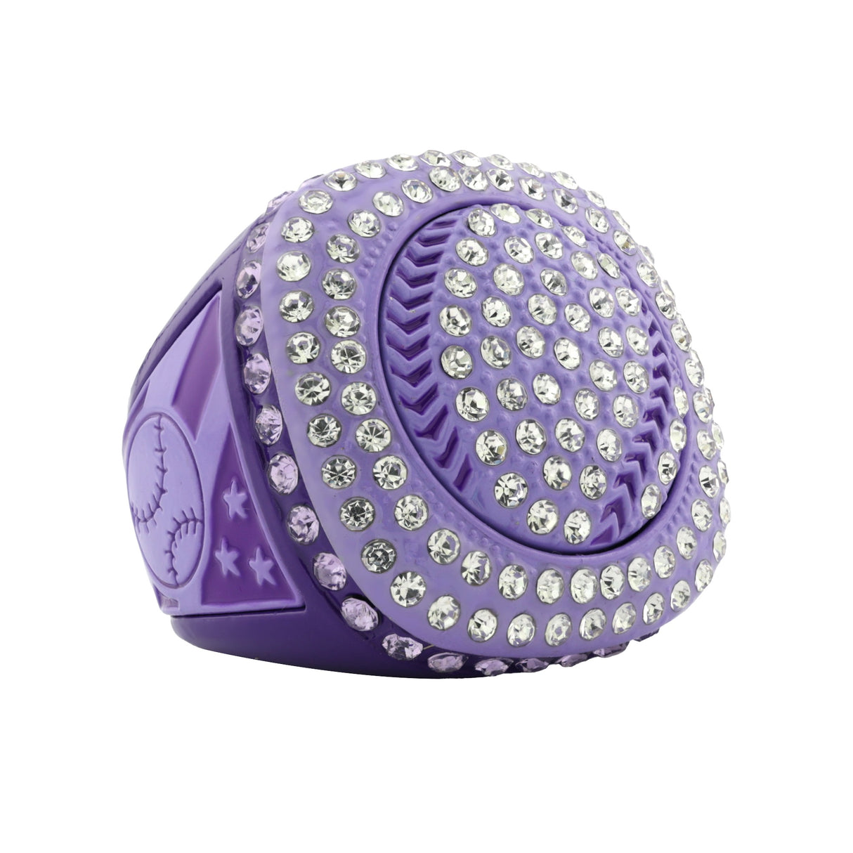 GEN25A Purpleout All Stones 1 Ring
