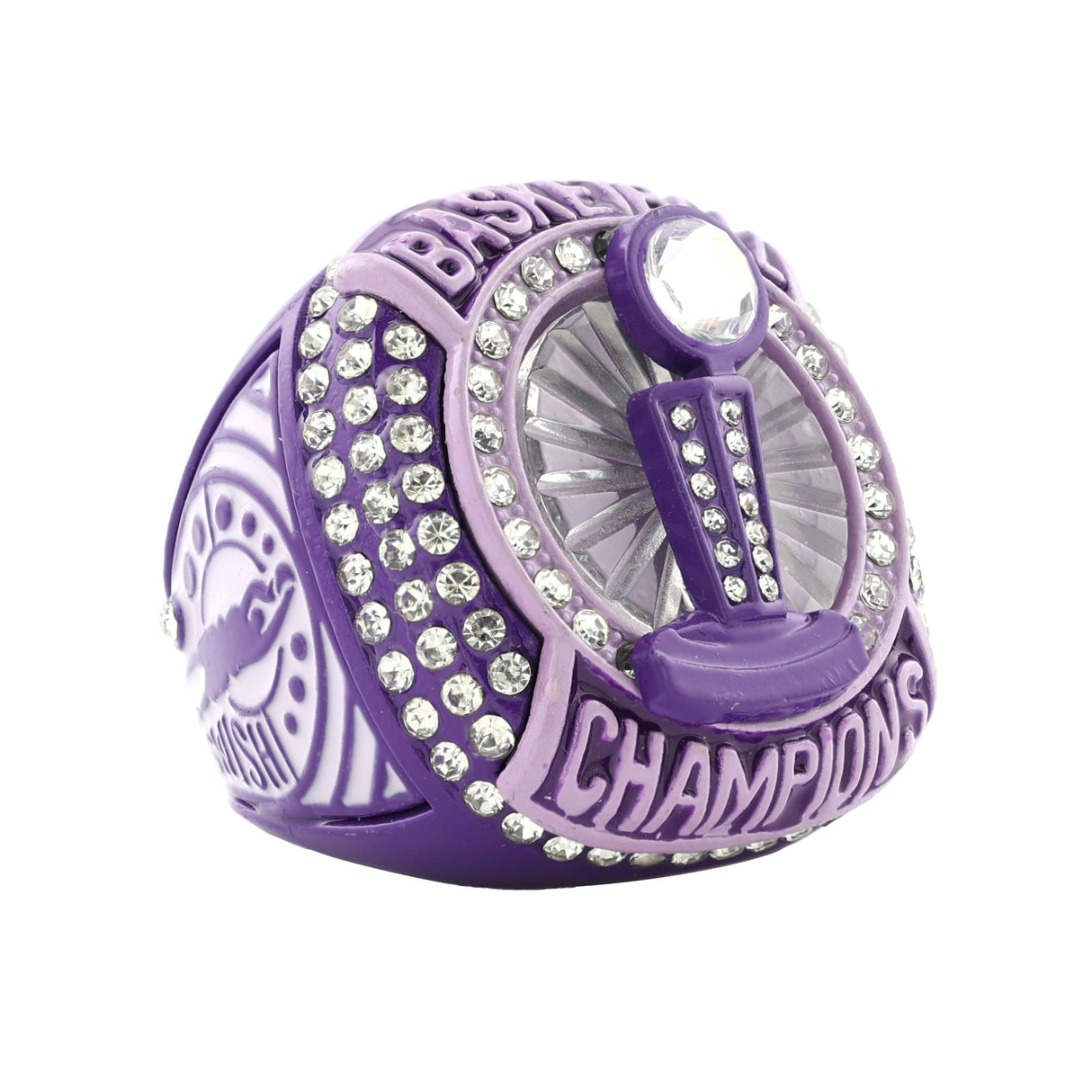 Basketball25 Purpleout Champions Ring