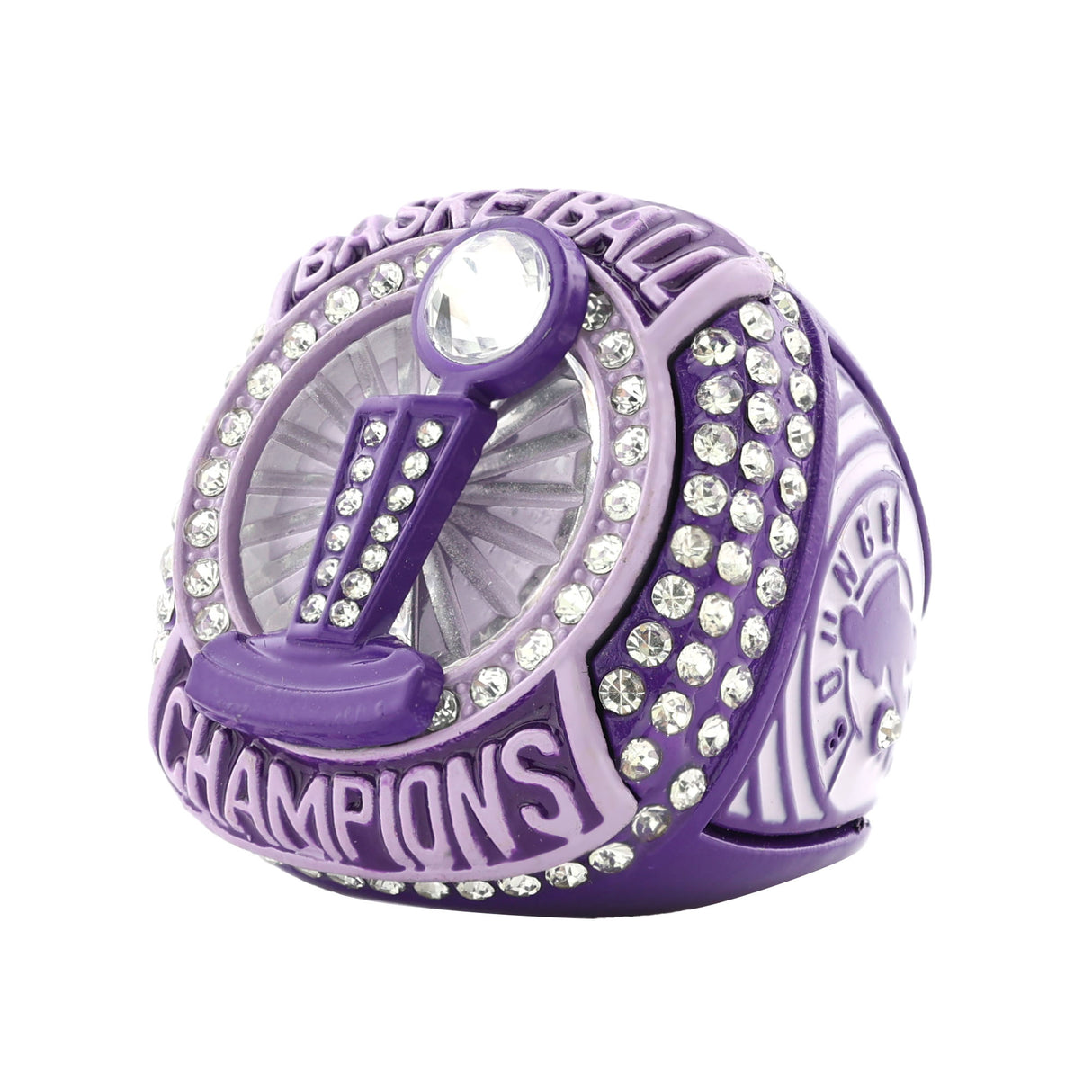 Basketball25 Purpleout Champions Ring