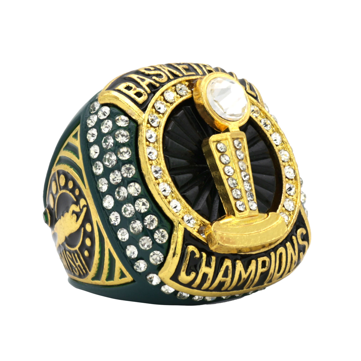 Basketball25 Midnight Green Champions Ring