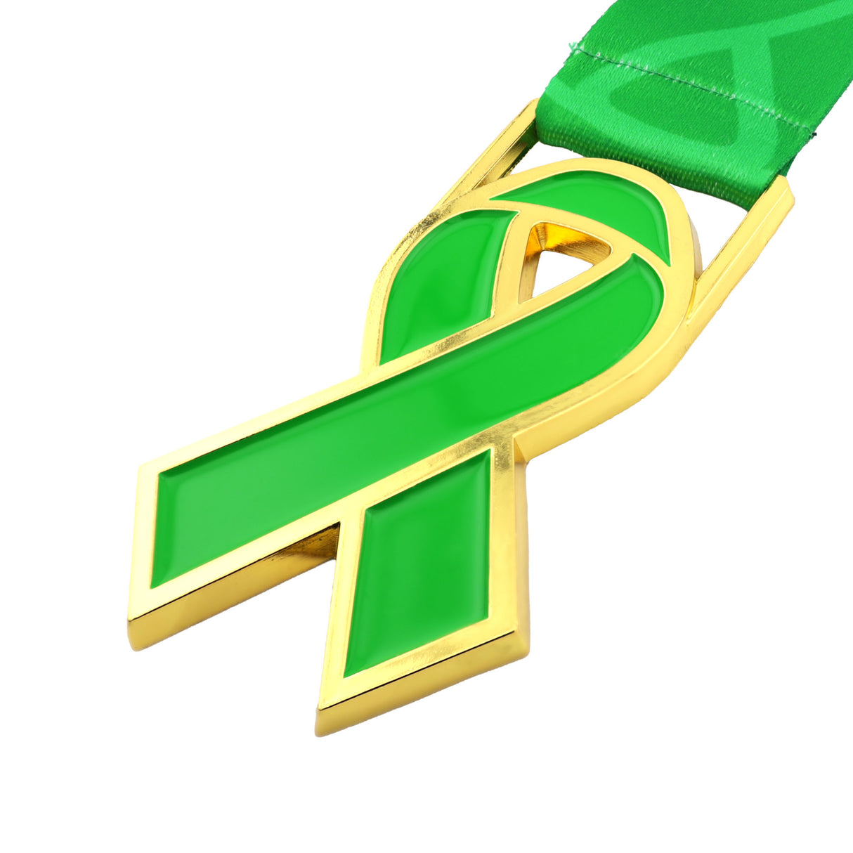 MED26 Ribbon Gold&Green