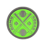 Bomb Squad Green & Black Coin