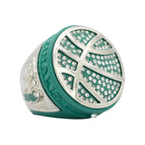 Basketball2 Midnight Green Finalist Ring